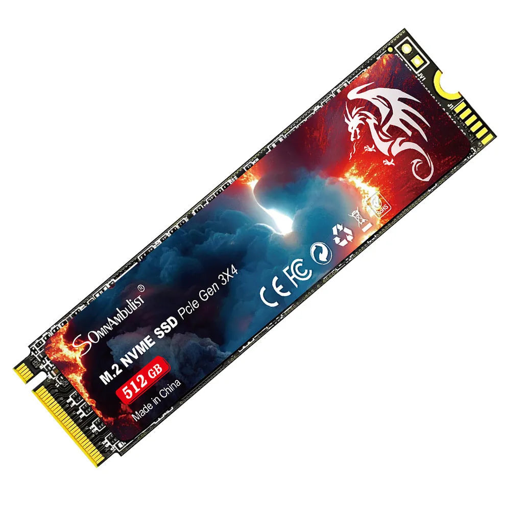 M.2 NVMe PCIe 3.0 Solid State Drive for desktop computers, 80mm x 22mm size.