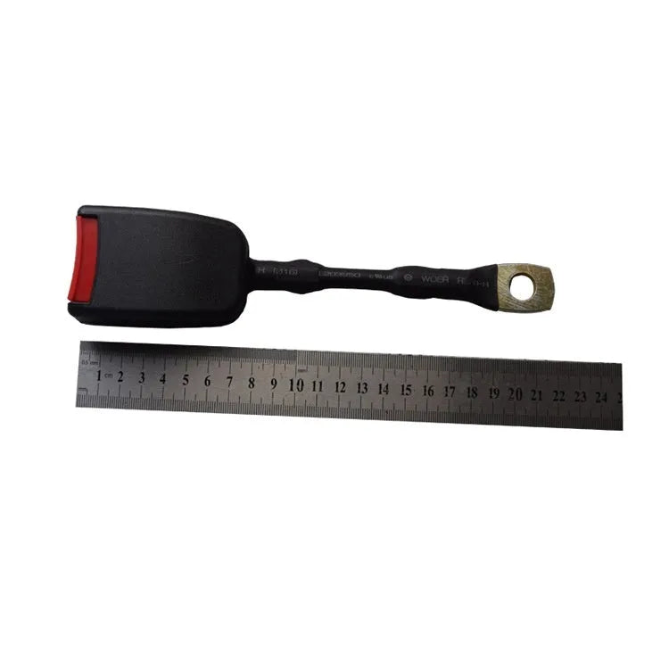 20cm steel wire car seat belt buckle socket for 21cm width vehicle inserts