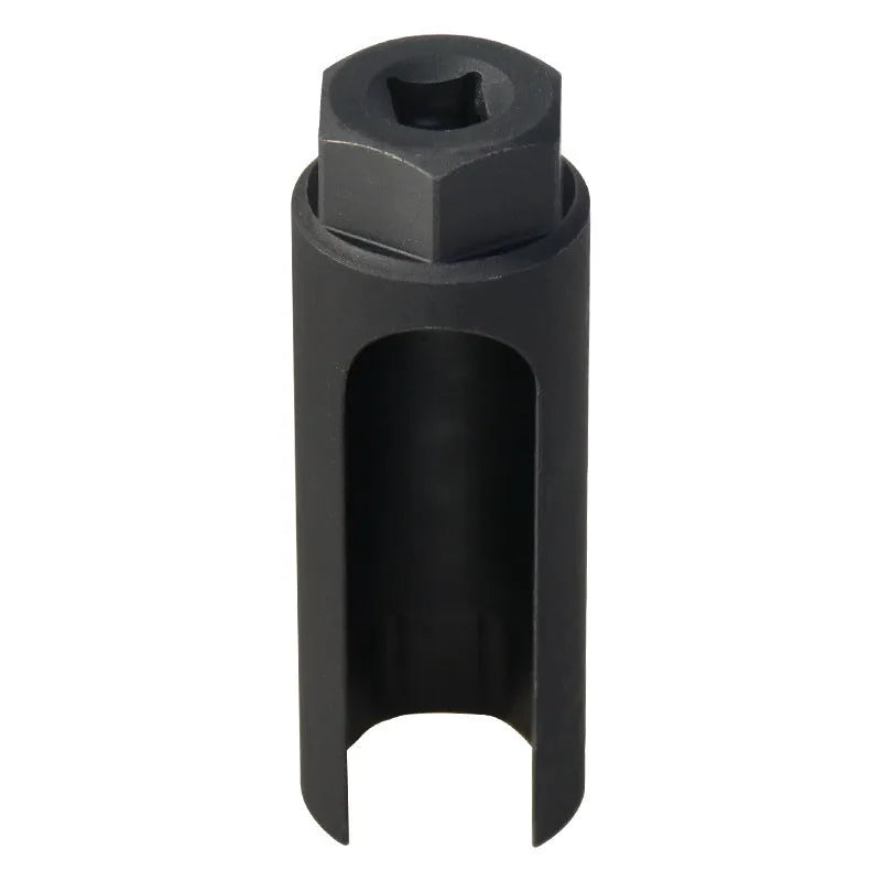 Black chromium vanadium steel 22mm oxygen sensor removal socket sleeve tool