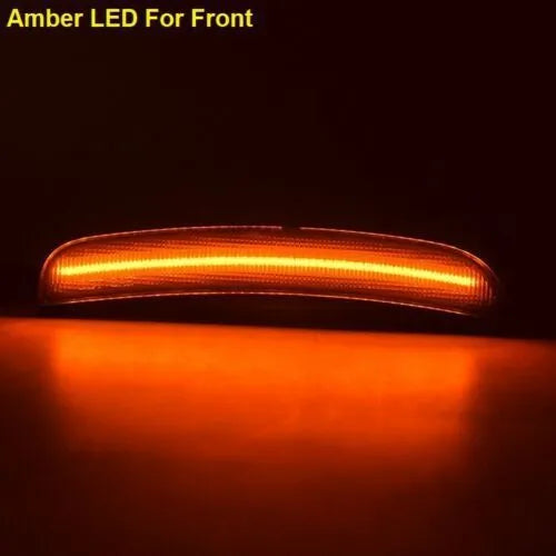 ABS plastic side marker turn signal light for Dodge Challenger and Charger 2015-2020