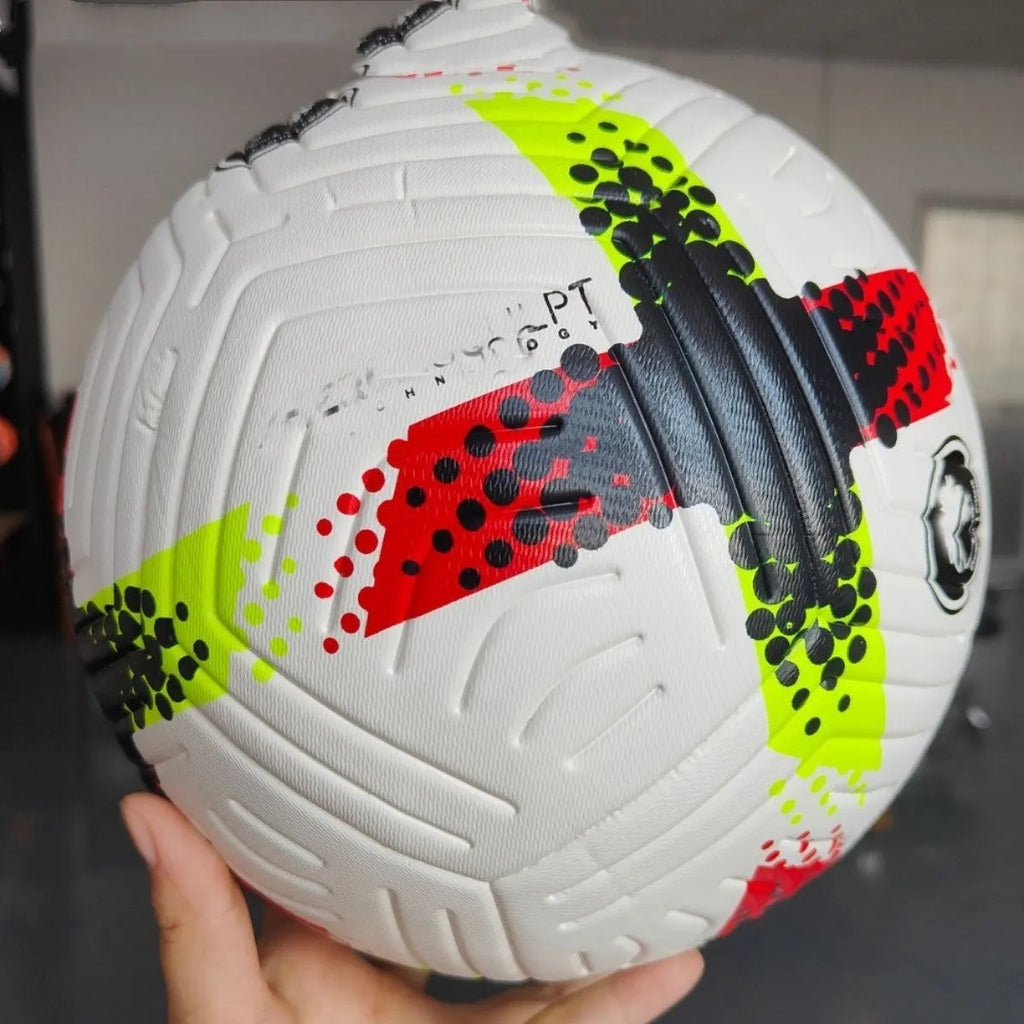 Fluorescent green size 5 training football for club league special matches