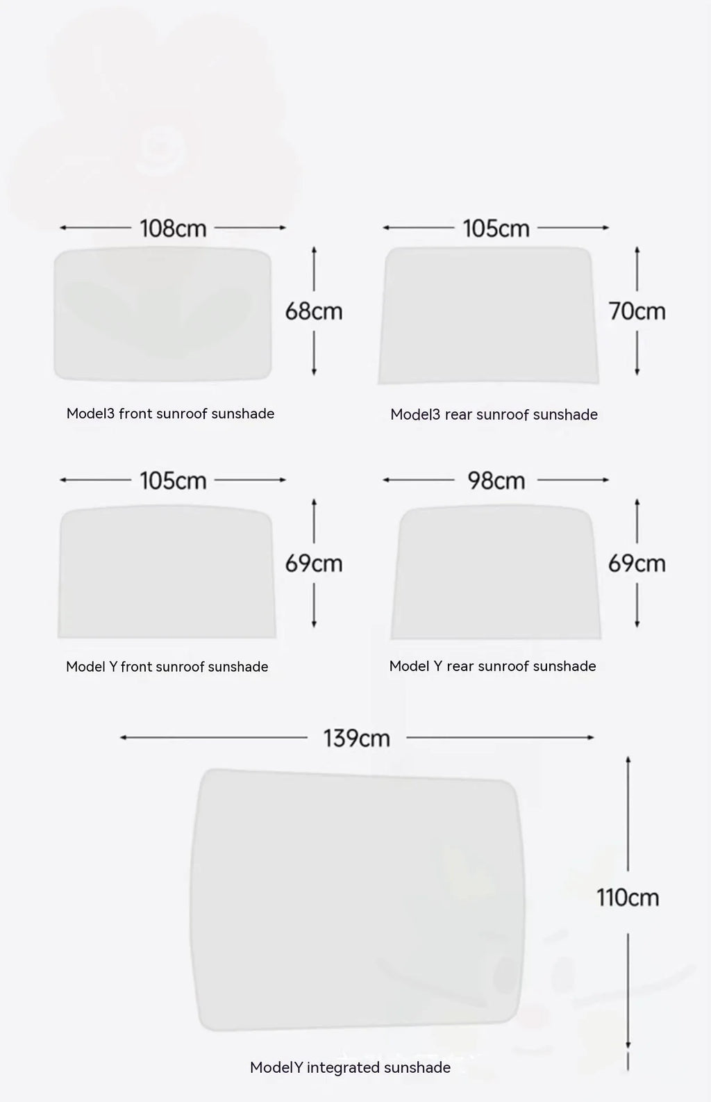 Silicone electrostatic adsorption car sunshade with plaid pattern in black or original car colour