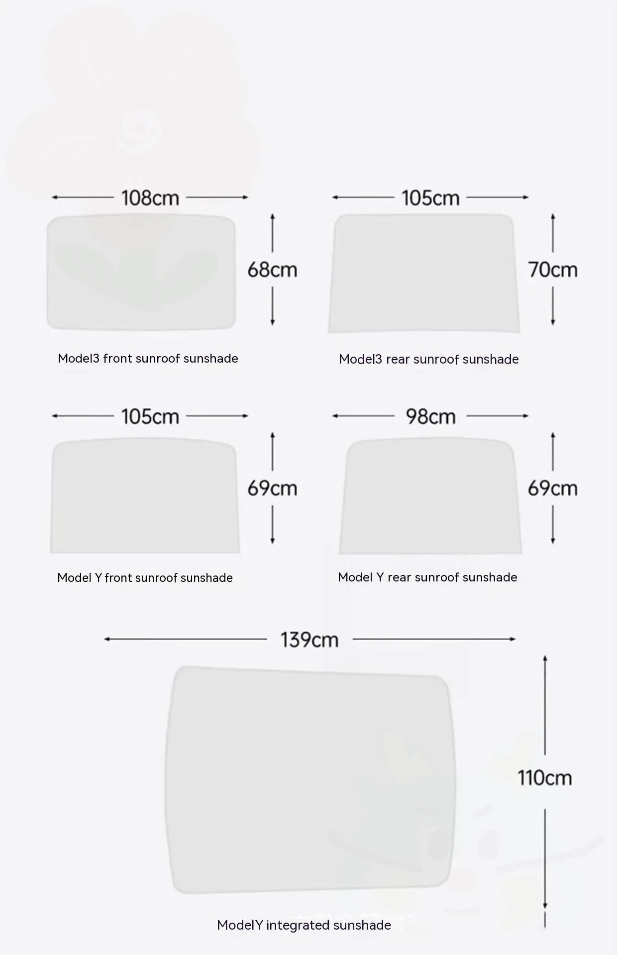 Silicone electrostatic adsorption car sunshade with plaid pattern in black or original car colour