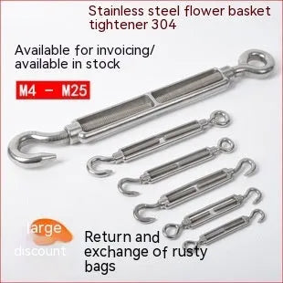 304 stainless steel coated security wire rope on a reel, showing its multi-strand construction and available thickness options.