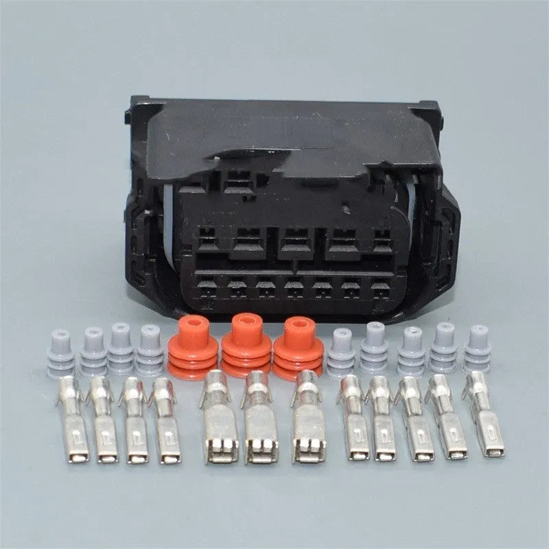 Black BMW headlight line speed plug connector for X1 E90 E92 models, part DJ7121W-1.5 2.8-21