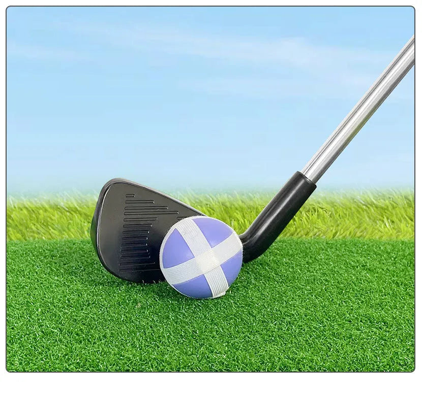 Golf metal club set with adult and children's club variants for parent-child outdoor practice