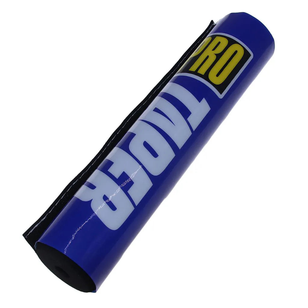 25cm motorcycle handlebar foam cover in black, blue, or red colours with waterproof rubber foam construction
