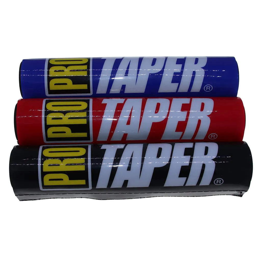 25cm motorcycle handlebar foam cover in black, blue, or red colours with waterproof rubber foam construction