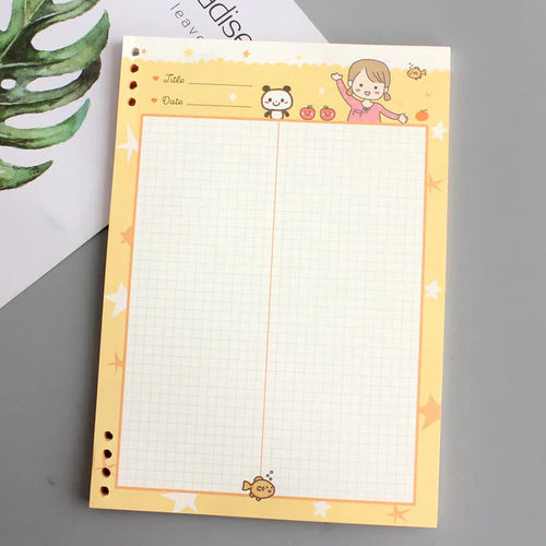 B5 polypropylene shell notebook with loose-leaf paper in six colour options