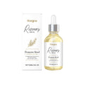 60ml bottle of rosemary hair care oil with ginger root oil, vitamin E, and glycerin for scalp treatment