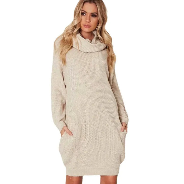 Lapel collar pullover sweater with chest pocket in imitation cashmere fabric