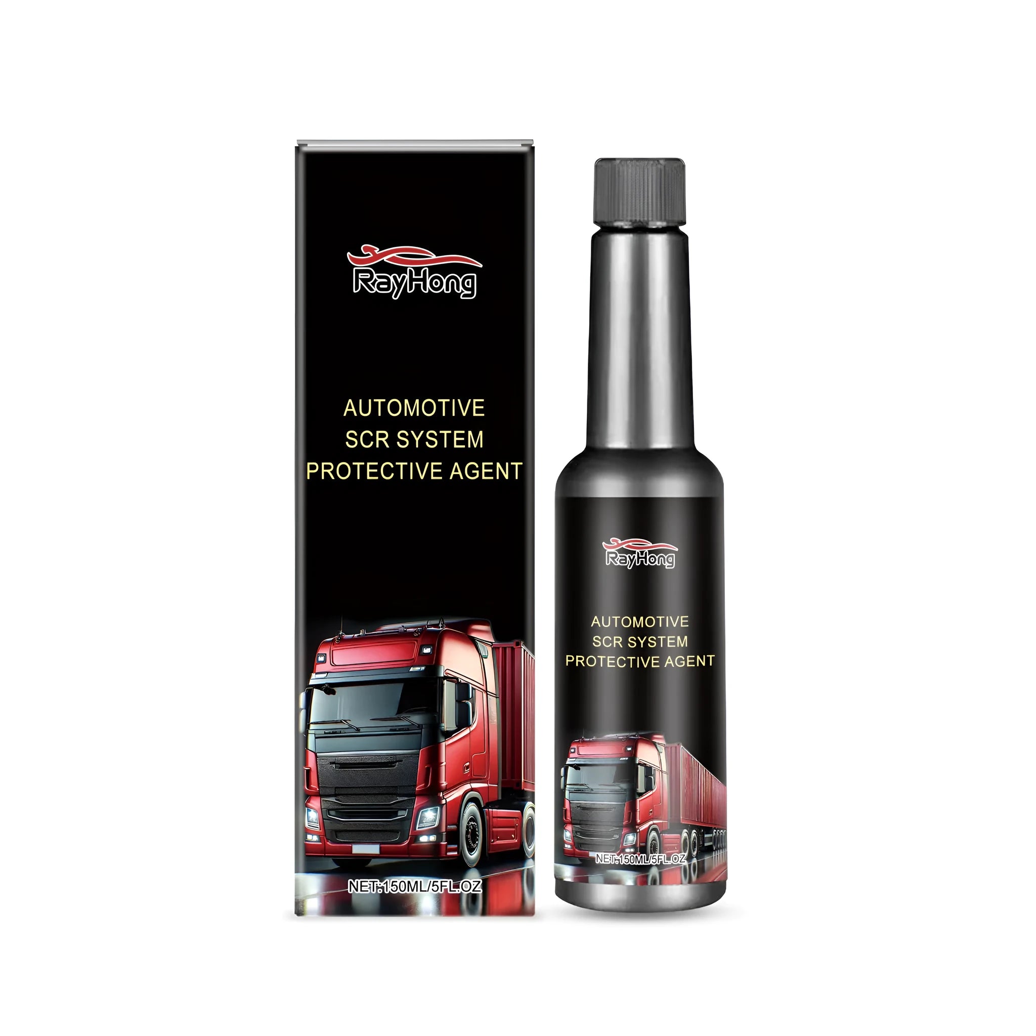 150ml bottle of Automotive SCR System Protective Agent with dimethyl ether and diethyl ether for diesel DEF systems