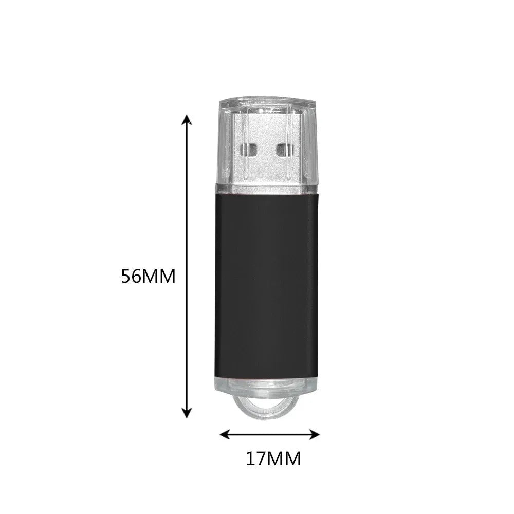 Purple metal USB 2.0 flash drive with compact rectangular shape on plain background