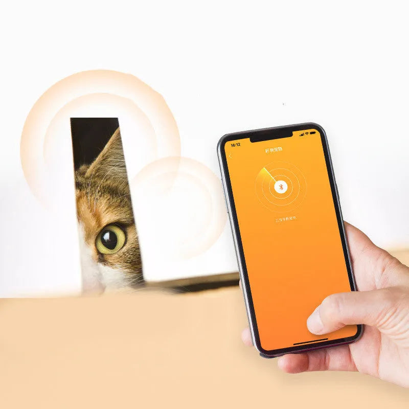 Pet smart wearable Bluetooth anti-lost device for cats and dogs, fashion simplicity style, shown in picture colour