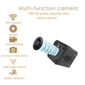 TuyaSmart mini WiFi battery camera in black with 1080P lens