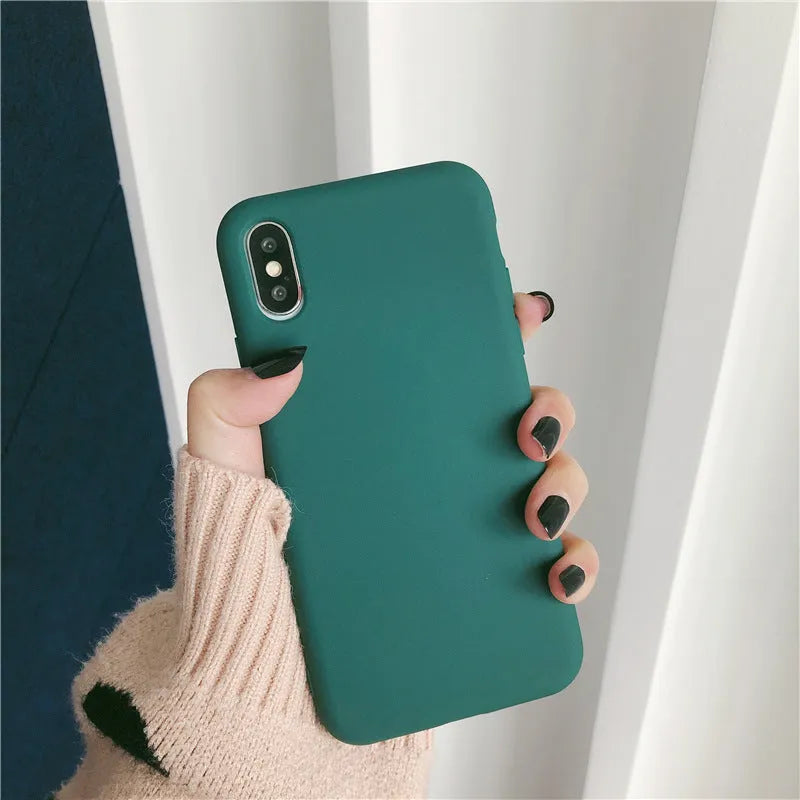 Silicone phone case for iPhone XR and XS Max in multiple colour options