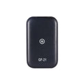 Black GPS child tracker with SOS and remote monitoring, size 2.6x1.3x4.3cm, plastic construction