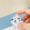 Super clean traceless eraser with brick-shaped modelling for student stationery use