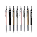 Japanese cherry mechanical pencil with metal construction in gold silver black or pink colours