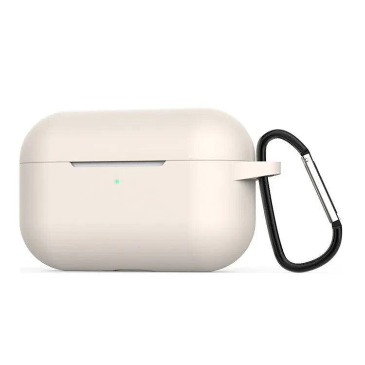 Soft silicone protective cover for AirPods Pro wireless headphones in multiple colours.