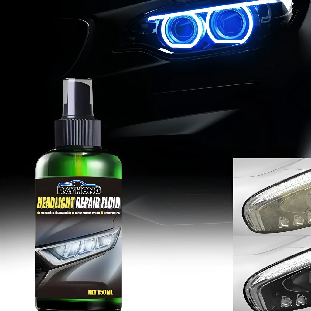 150ml car lamp repairing liquid bottle for headlight restoration with nano titanium oxide formula