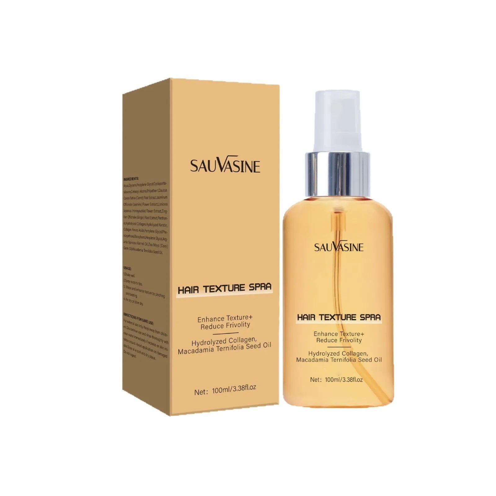 100ml bottle of SWX-248 classified scalp care spray for frizz reduction and moisturisation.