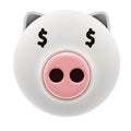 Cute cartoon car perfume holder in Lucky Meow style made from ABS plastic with magnet for car vent
