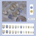 Xingyuanhui Wear Armor cat's eye nail art set in MY921-C Silver Moon Star colour with starry sky pattern