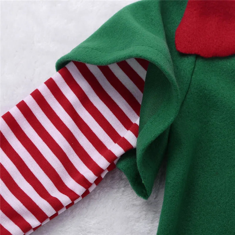 Unisex Christmas costume in polyester fibre, available in sizes 90-180cm for male and female wearers