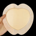 Skin-coloured medical silicone foam dressing for bedsore prevention