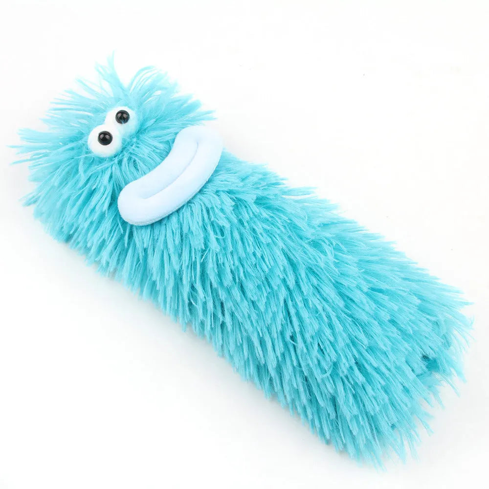 Interactive plush cat toy with crinkle sound mechanism and natural catnip filling in multiple colour options