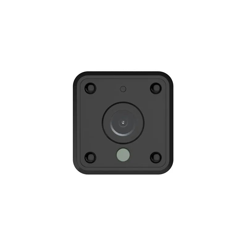 TuyaSmart mini WiFi battery camera in black with 1080P lens