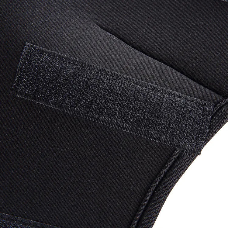 Pet leg rehabilitation foot support made of SBR, available in black, for left or right foot, size options XS to L