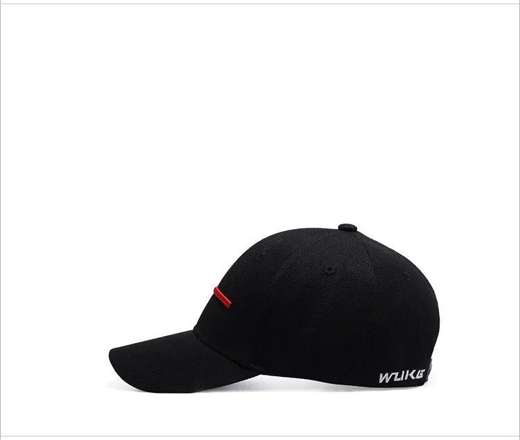 Black women's casual hat with adjustable fit, wool-like fabric, 13cm crown, and 7.5cm brim.