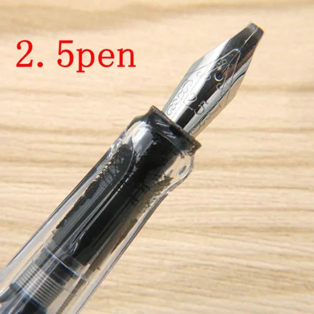 Art Word Parallel Pen with ceramic shell and iridium nib in six sizes 0.7mm to 2.9mm for calligraphy