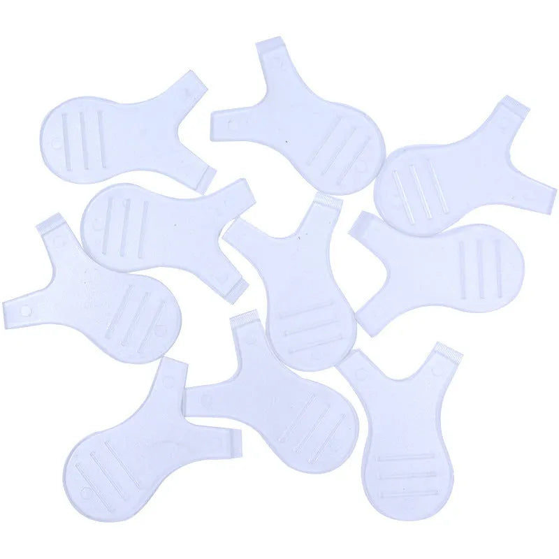 Silicone gasket set for eyelash planting false eyelash aid tool blue green pink rose red transparent