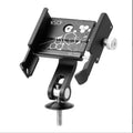 Aluminium alloy bicycle and motorcycle phone holder in black, red, titanium and colour options