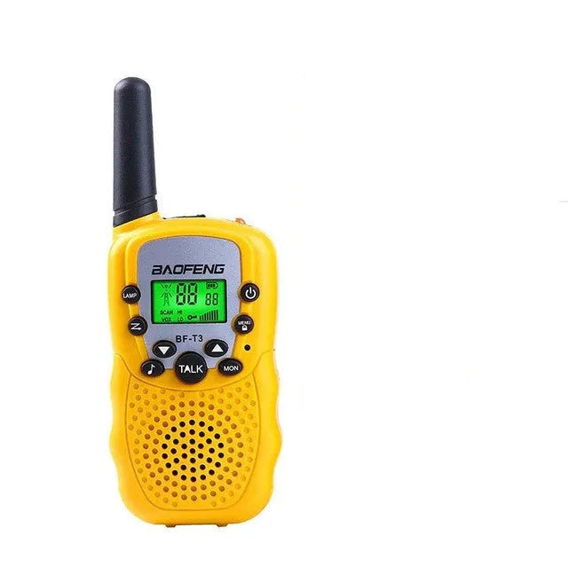 Children's walkie talkie set in assorted colours with 22-channel capability