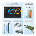 Thunderbolt 4 compatible M.2 NVMe SSD external enclosure in aluminium case with cooling fan option