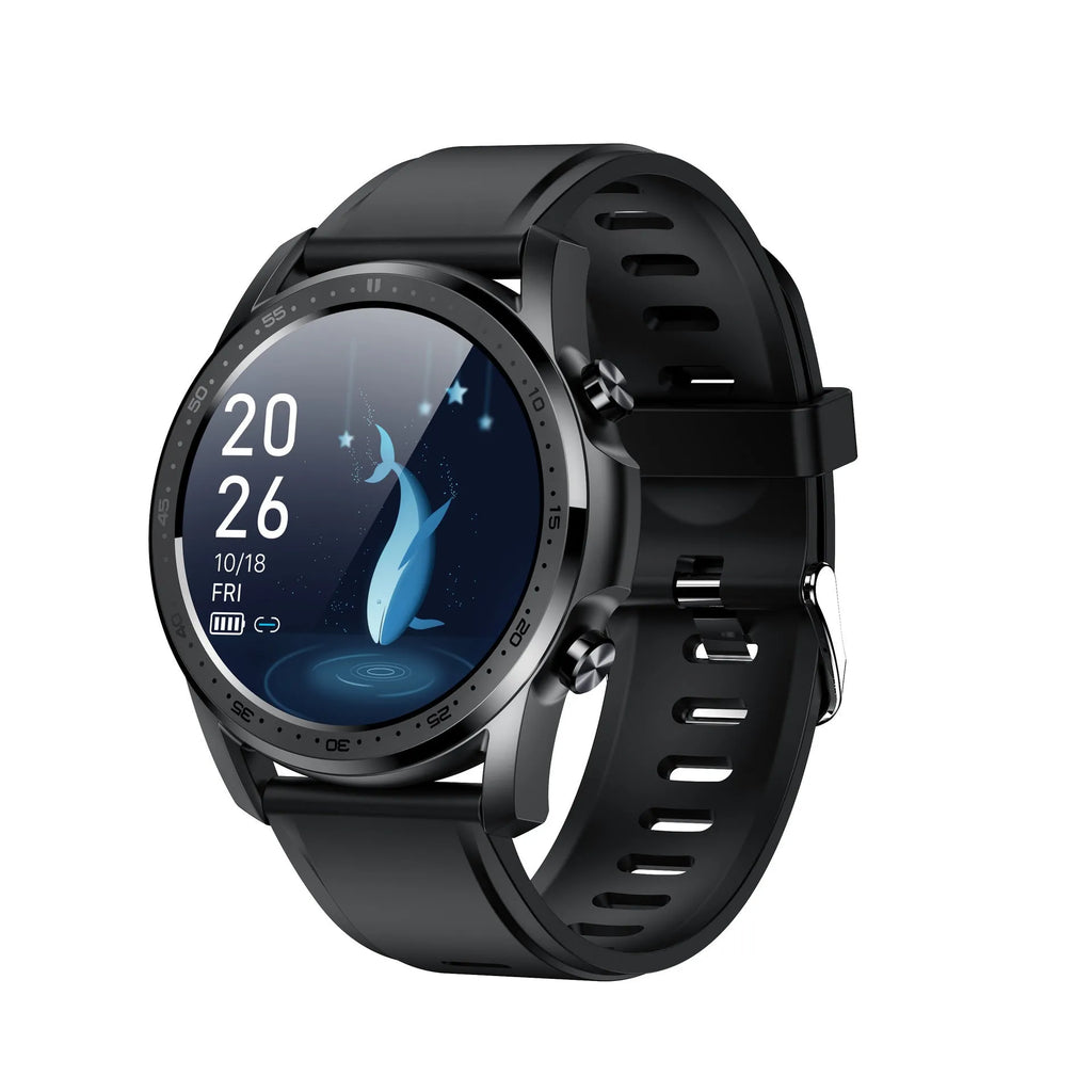 Youth2 smart bracelet in black or grey with a 1.3-inch screen and zinc alloy case on a wrist.