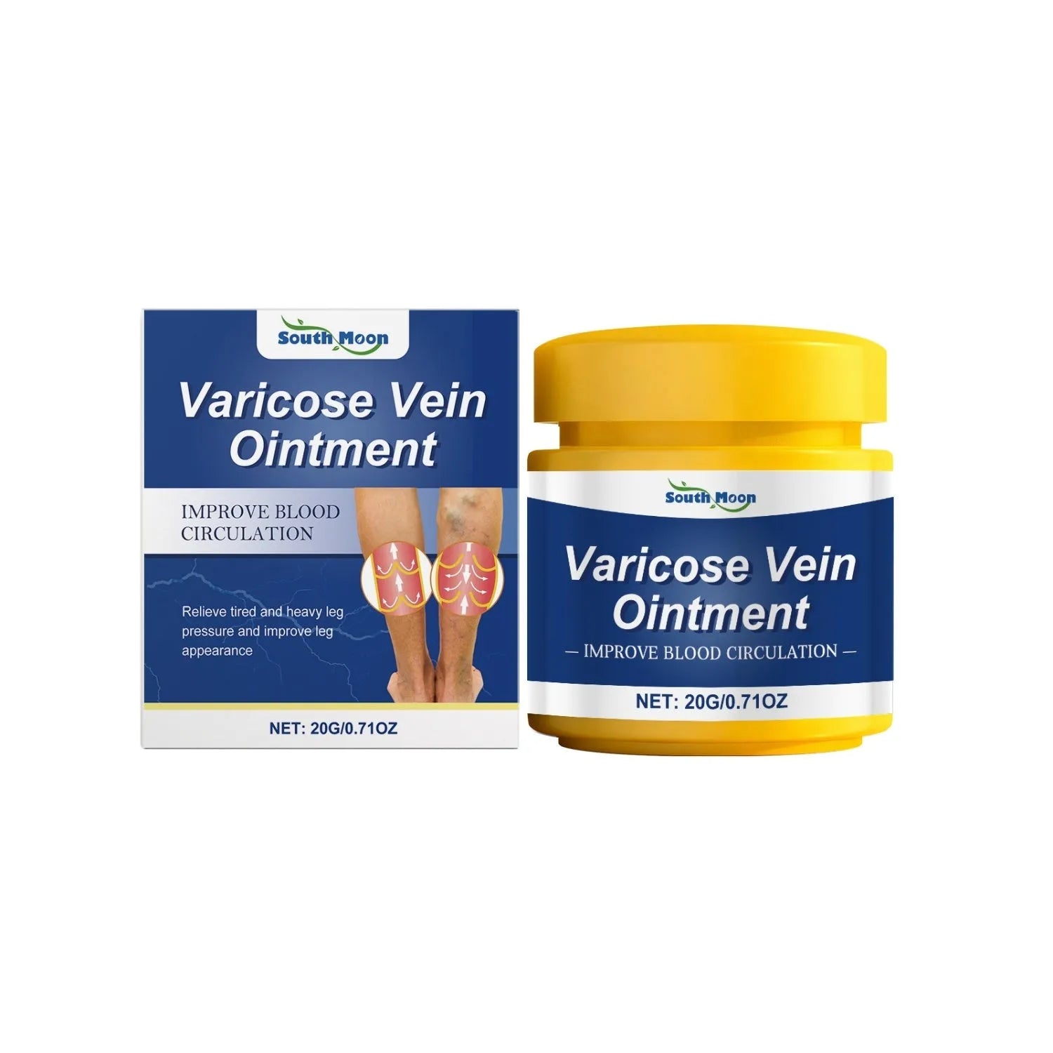 Leg Care Soothing Cream 20g tube with mint and herbal active ingredients