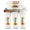 White plastic water purifier filter for direct drinking tap water use
