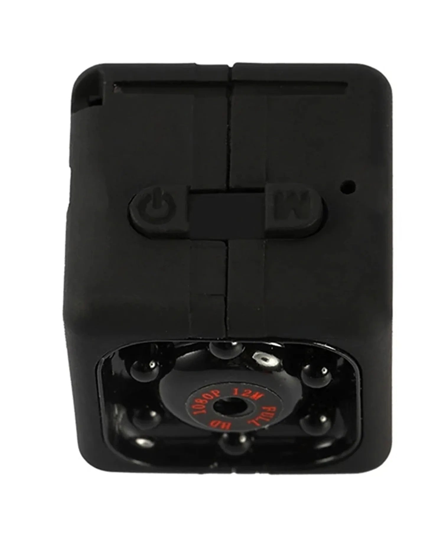 Black 1080P mini night vision dashcam with USB cable