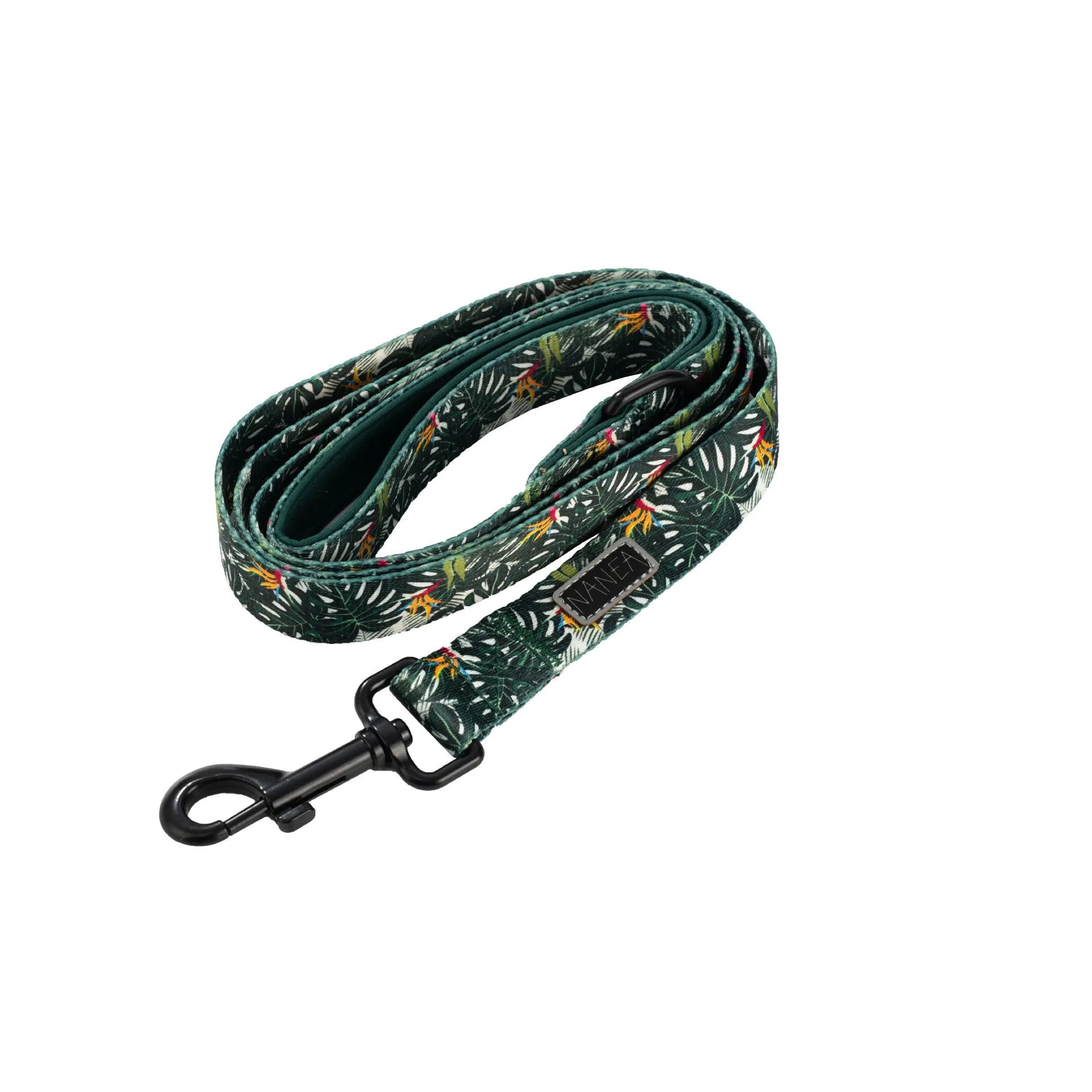Adjustable cloth dog harness set with haulage rope, collar, waste bag, bow tie, and triangular scarf accessories
