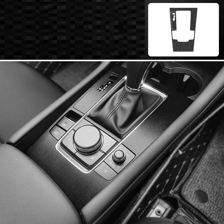 Unksera car interior decorative vinyl sticker kit for centre console and dashboard modification