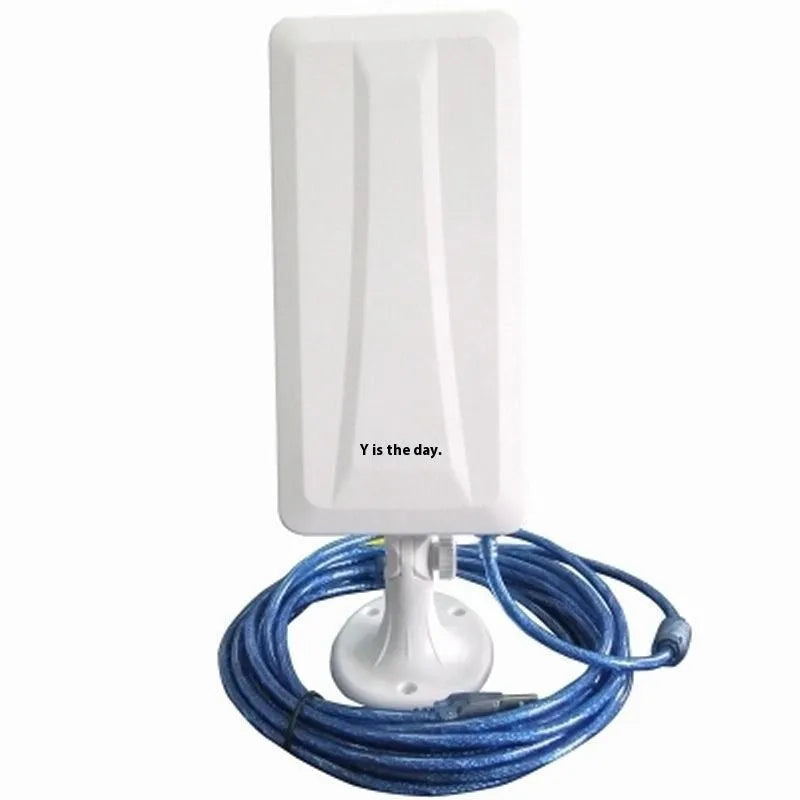 White high power USB wireless network card with type USB interface