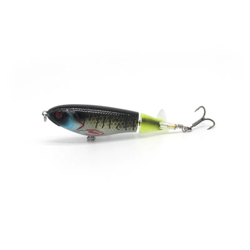 7.5cm artificial soft plastic fishing bait lure with bionic design for freshwater predator angling