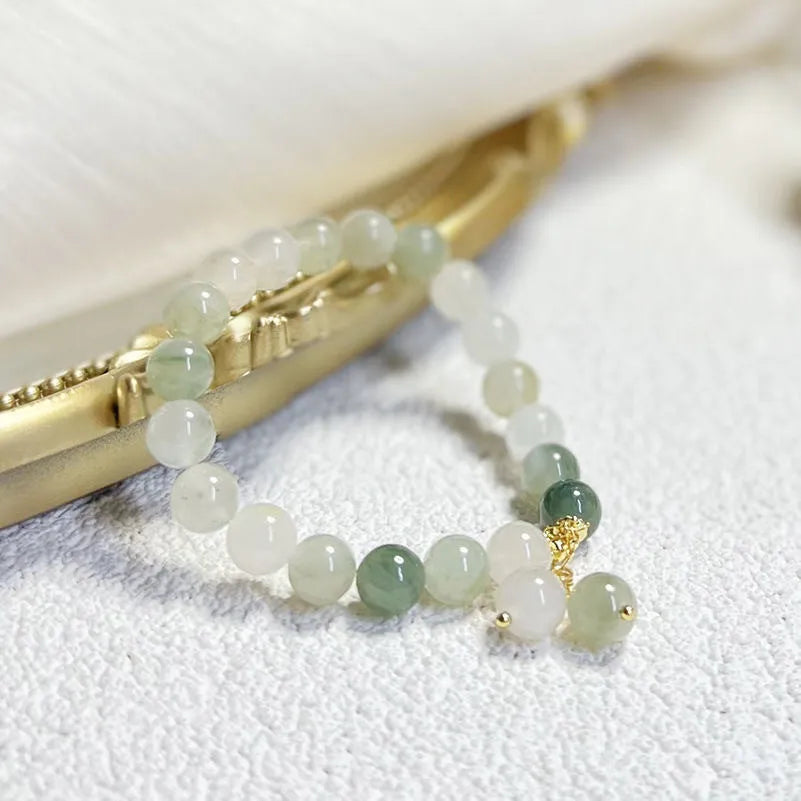 Tian Shan Cui Yu adjustable women's bracelet in alloy with electroplated finish, colour S175