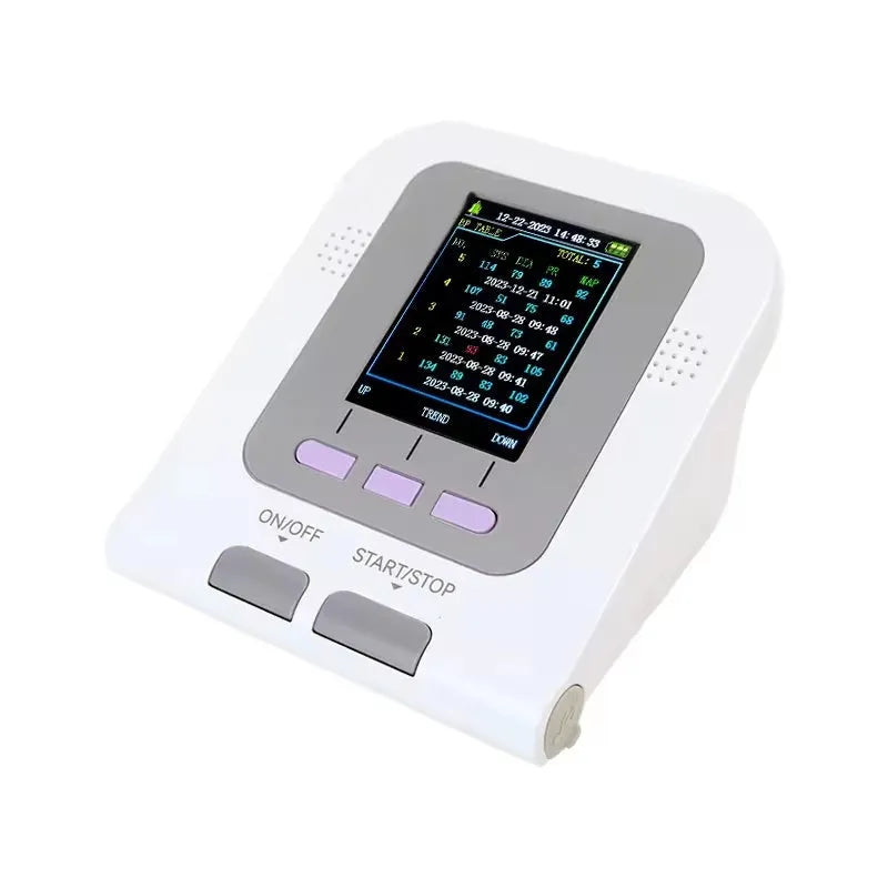 CONTEC08A Vet digital blood pressure monitor for animals with colour screen and attached cuff.