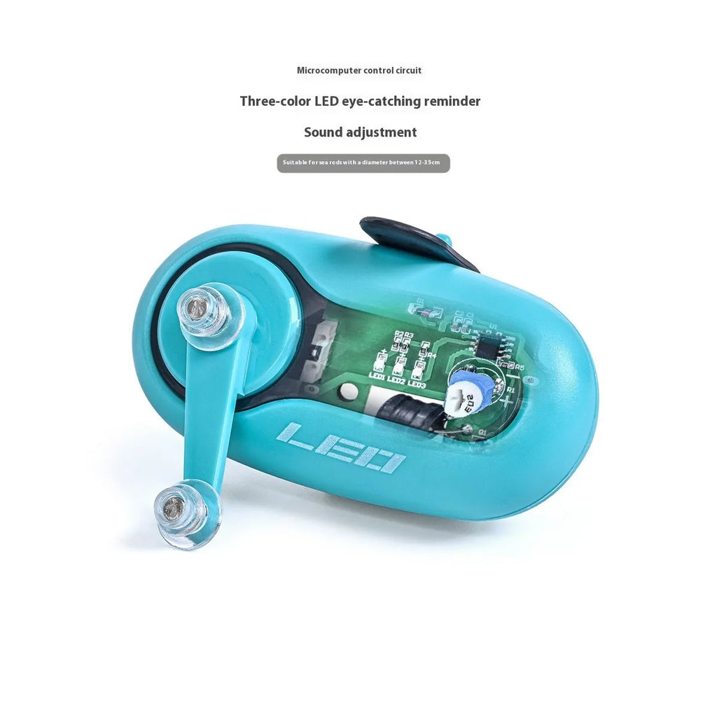 Intelligent automatic night fishing signal induction lamp with telescopic fishing rod alarm